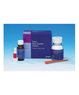 CAVEX GLASS IONOMER CIMENT: CIMENT DE SCELLEMENT DÉFINITIF À BASE DE VERRE IONOMÈRE