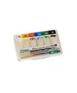 ABSORBENT PAPER POINTS: CÔNES PAPIER POUR ENDO MÉCANISÉE (CONICITÉ 6%)