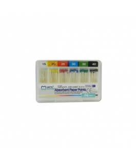 ABSORBENT PAPER POINTS: CÔNES PAPIER POUR ENDO MÉCANISÉE (CONICITÉ 4%)