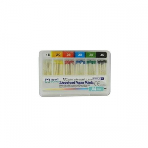 ABSORBENT PAPER POINTS: CÔNES PAPIER POUR ENDO MÉCANISÉE (CONICITÉ 4%)