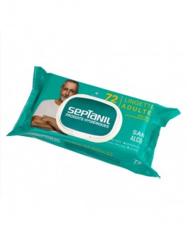 LINGETTES DÉSINFECTANTES ADULTES SANS PARABEN SANS PHENOXYETHANOL 12 PCS